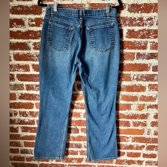90s Liz Claiborne Medium Wash High Rise Bootcut Jeans - Picture 5 of 6